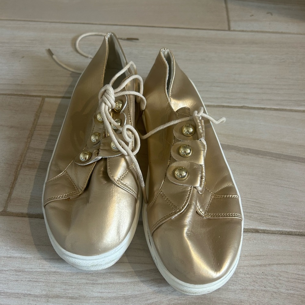 Gold Shoes